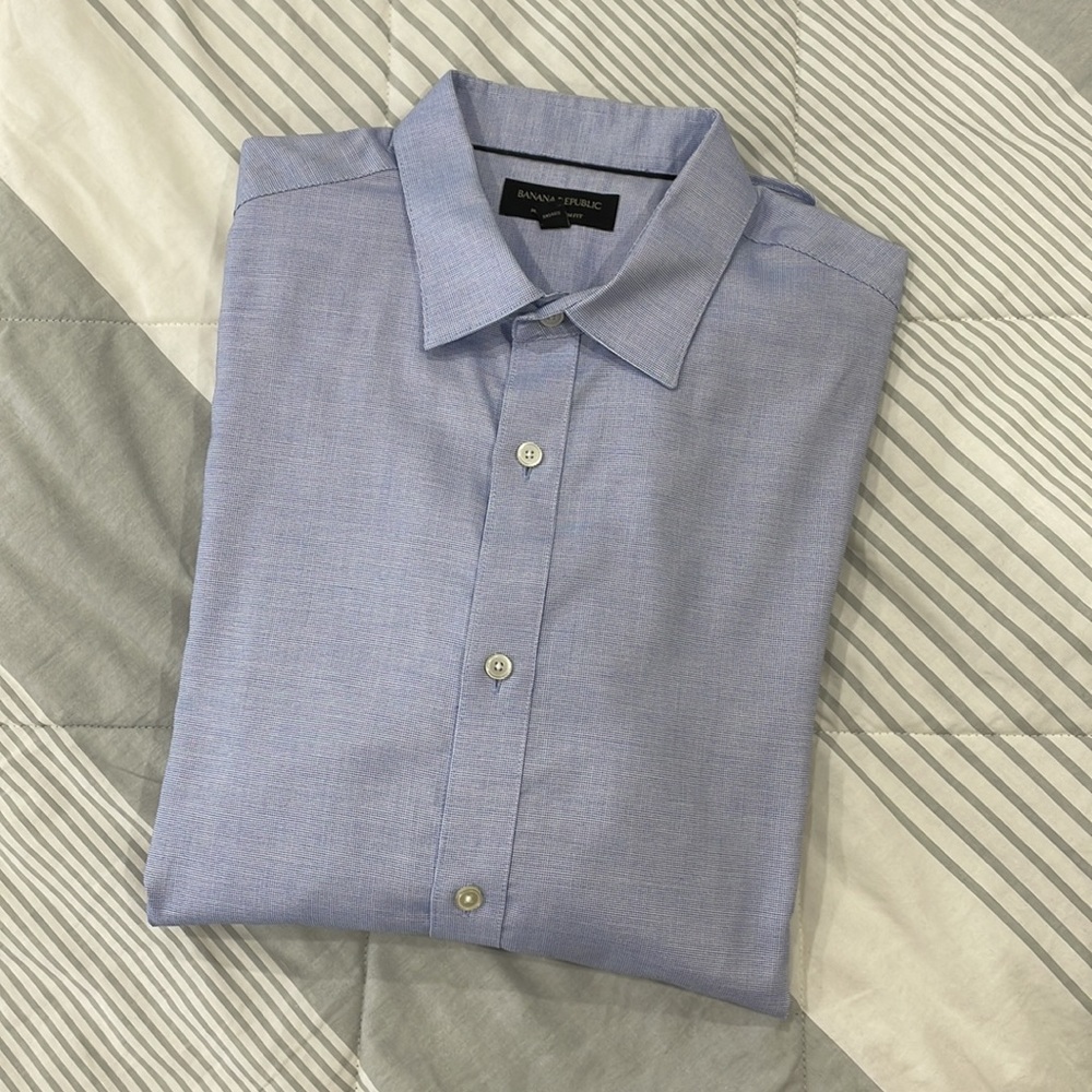 Mens non iron dress shirt